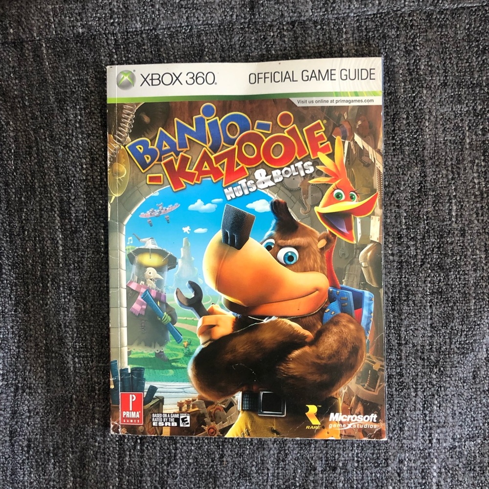 Banjo Kazooie:‎ Nuts and Bolts : Prima Official Game Guide Xbox 360